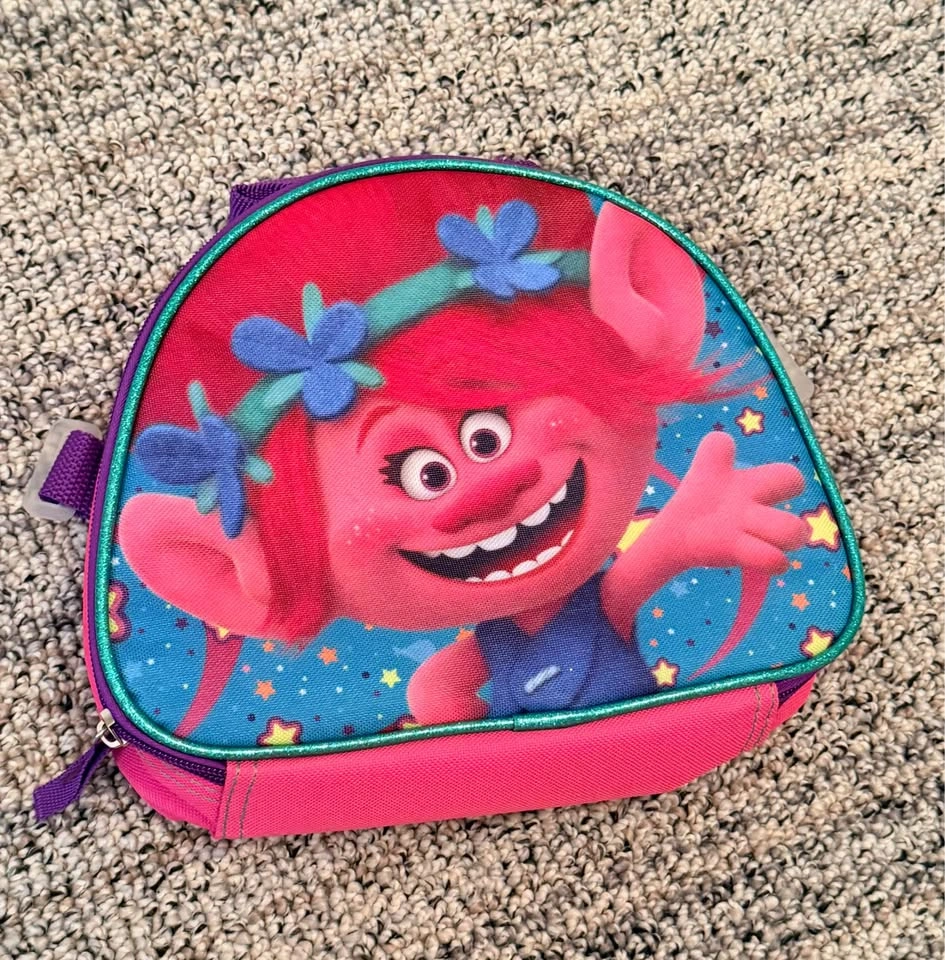 Trolls kids backpack with lunch bag - photo 4