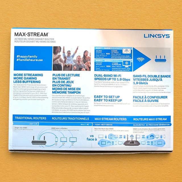 Linksys EA7500 AC1900 Router + Free D-Link Router & Extender - photo 2