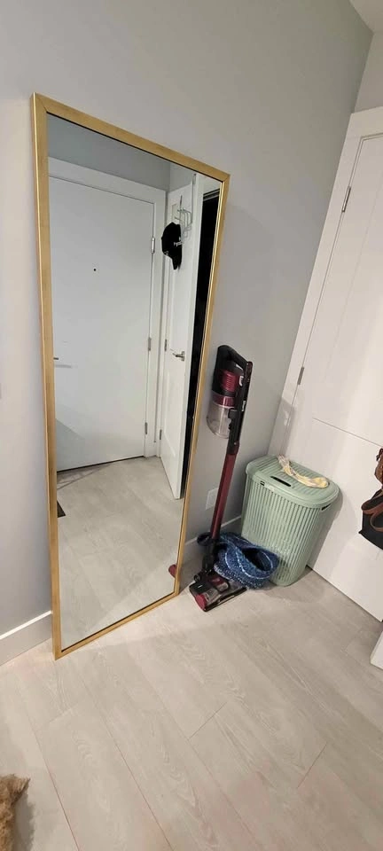 Gold Framed Full Length Floor Mirror