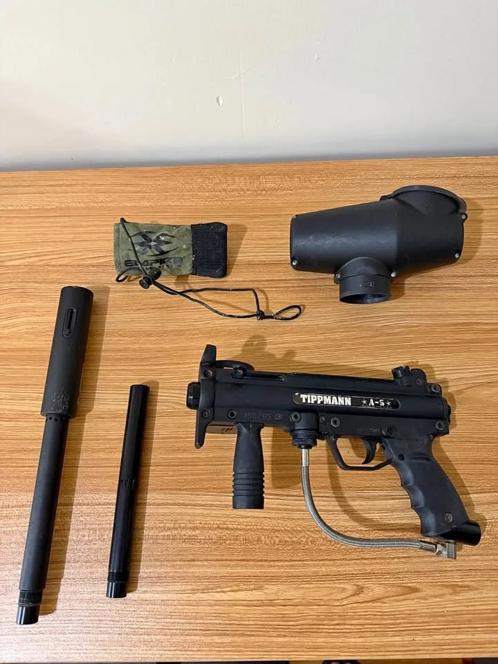 Tippmann A-5 Paintball Marker – Ready for the Field!