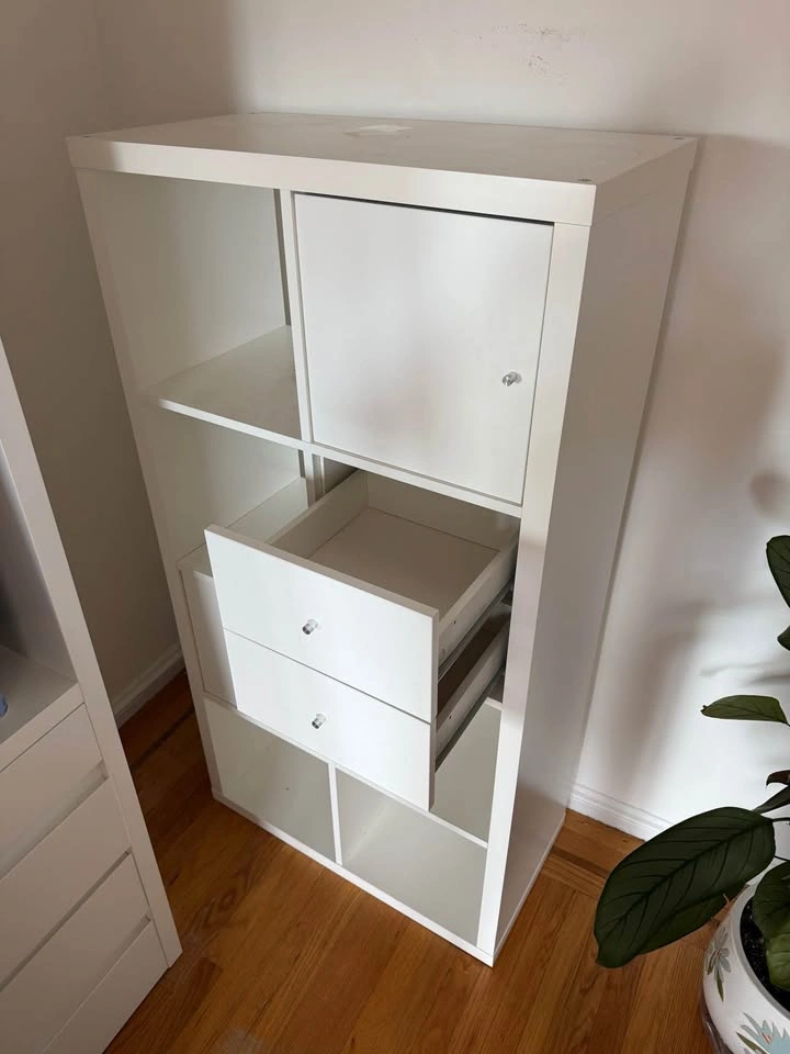 White Storage Cabinet - photo 4