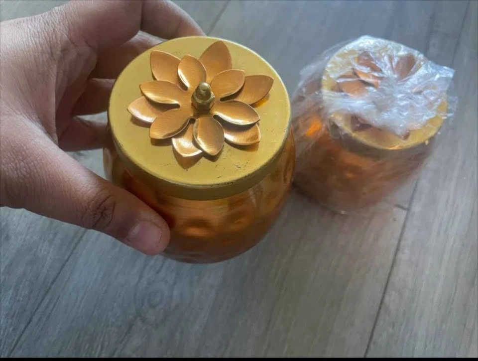 2 Decorative Copper Jars - photo 2