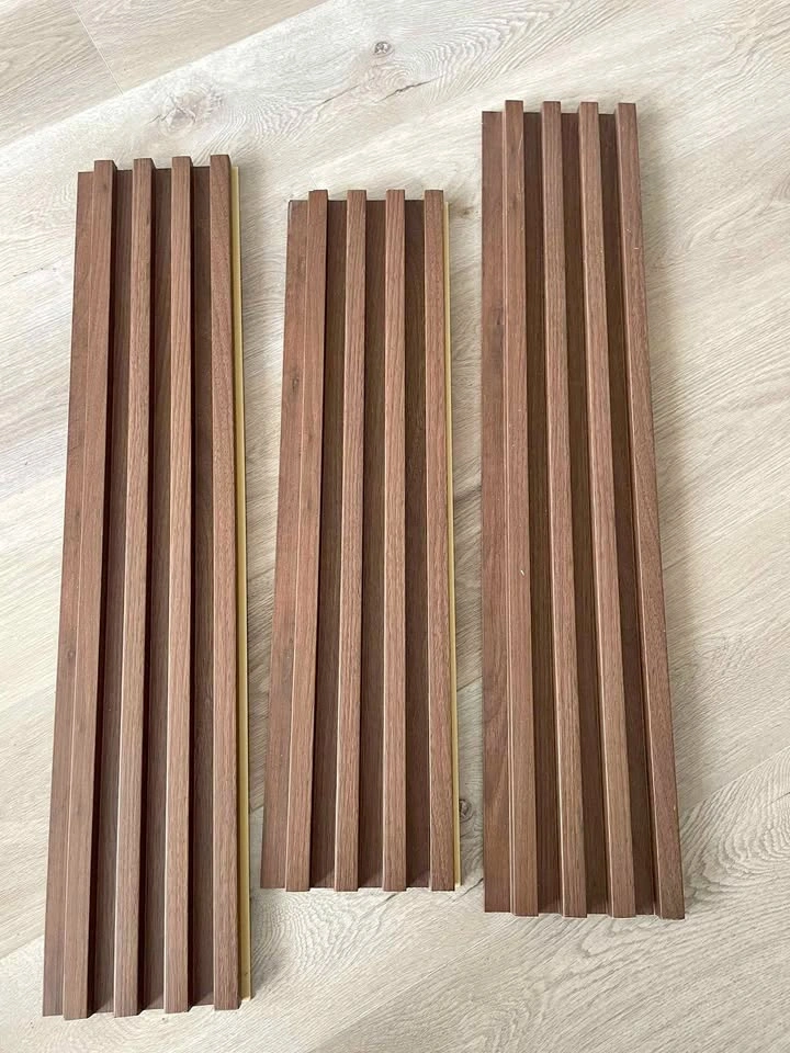 Decorative Wood Slat Wall Panels (Set of 3)