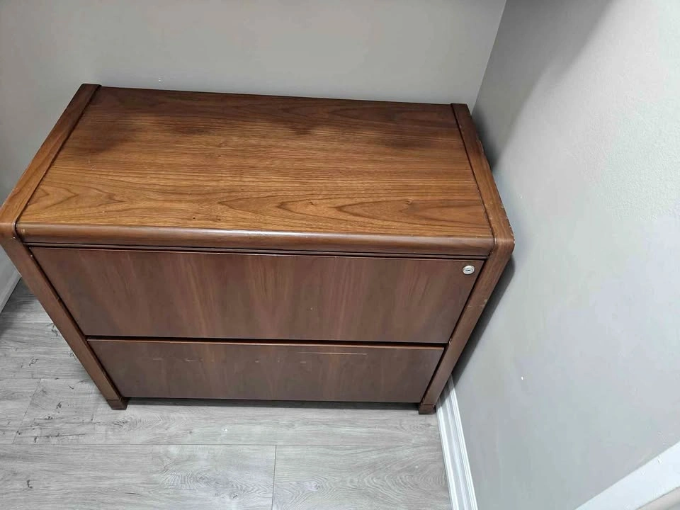 2-Drawer Wood Lateral Cabinet / Dresser storage