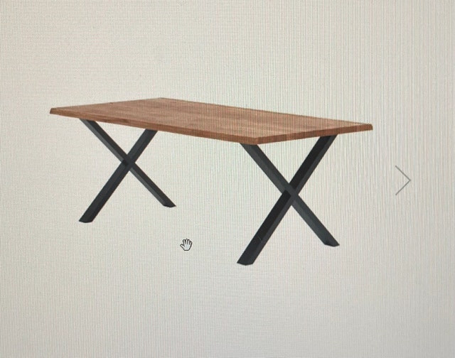 Modern Live-Edge Oak Dining Table