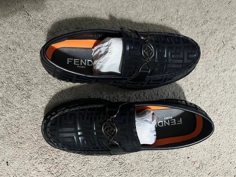 Black casual dress shoe - (size 44/11) - photo 4