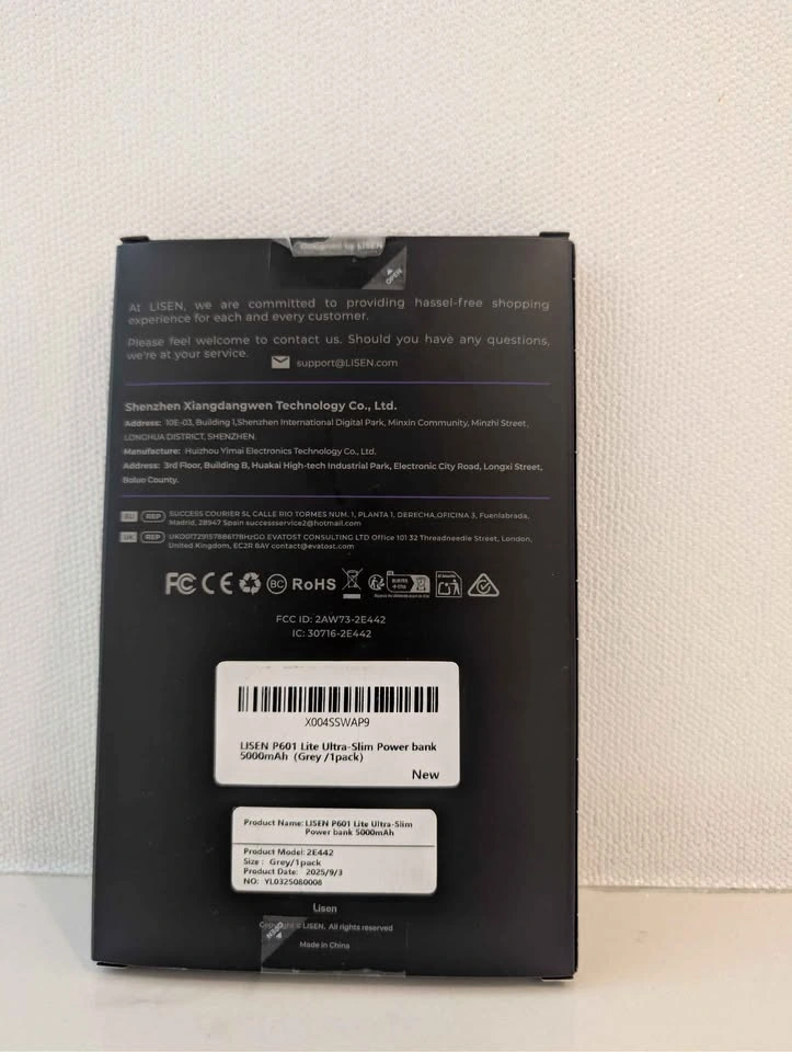 Brand New LISEN Ultra-Slim MagSafe Power Bank 5000mAh (P601) - photo 2