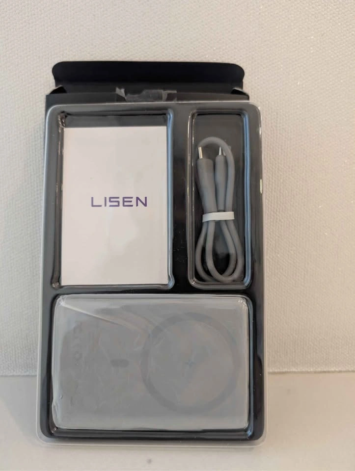 Brand New LISEN Ultra-Slim MagSafe Power Bank 5000mAh (P601) - photo 3