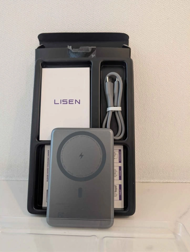 Brand New LISEN Ultra-Slim MagSafe Power Bank 5000mAh (P601) - photo 4