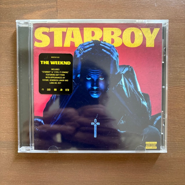 Starboy by The Weeknd CD (w/ autographed lithograph)