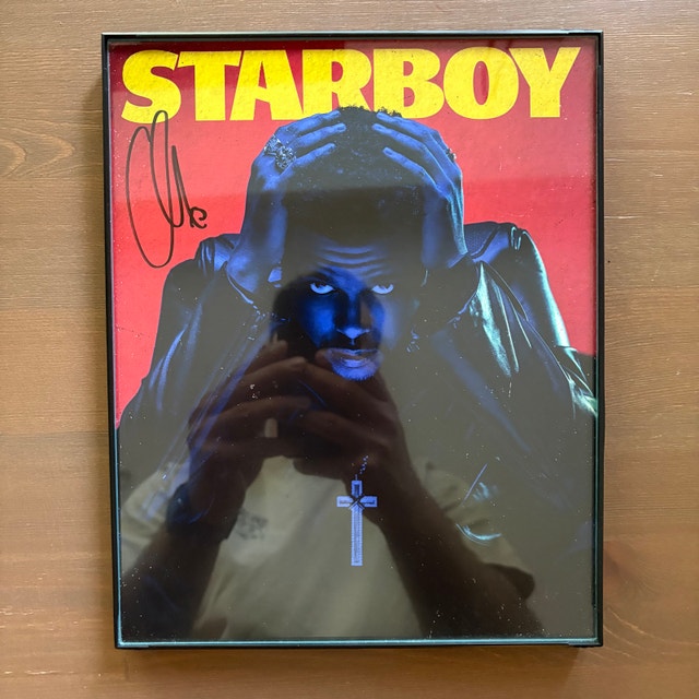 Starboy by The Weeknd CD (w/ autographed lithograph) - photo 3