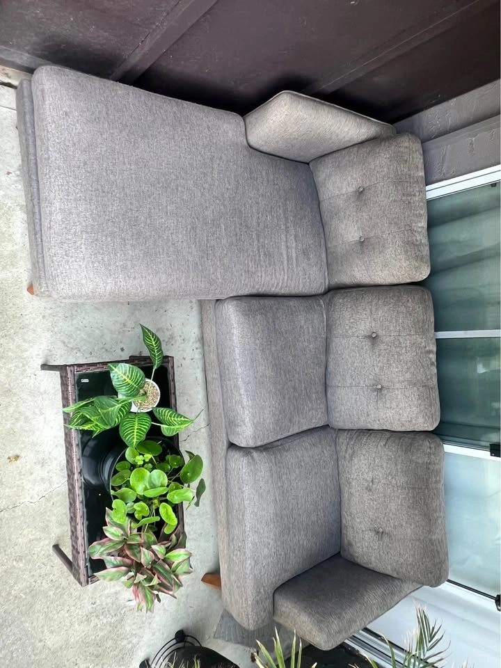 FREE DELIVERY 🚛 Grey Couch Barn Sectional Sofa Couch - photo 2