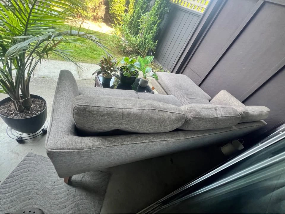 FREE DELIVERY 🚛 Grey Couch Barn Sectional Sofa Couch - photo 3