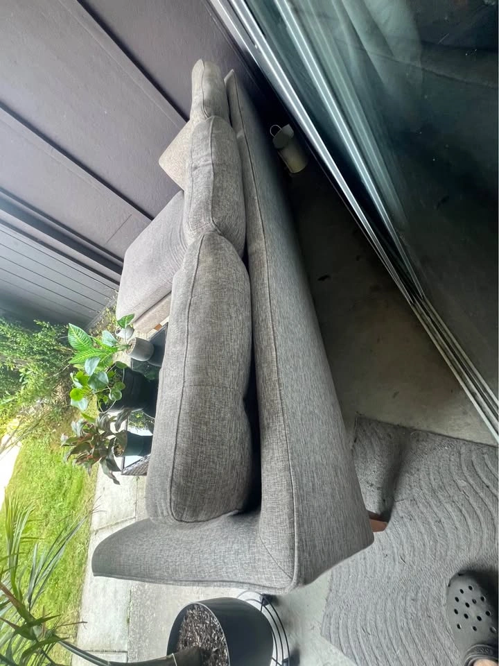 FREE DELIVERY 🚛 Grey Couch Barn Sectional Sofa Couch - photo 4