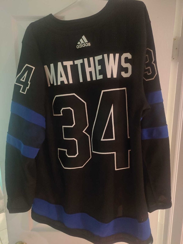 Mathews Adidas Black Maple Leaf Jersey - photo 2