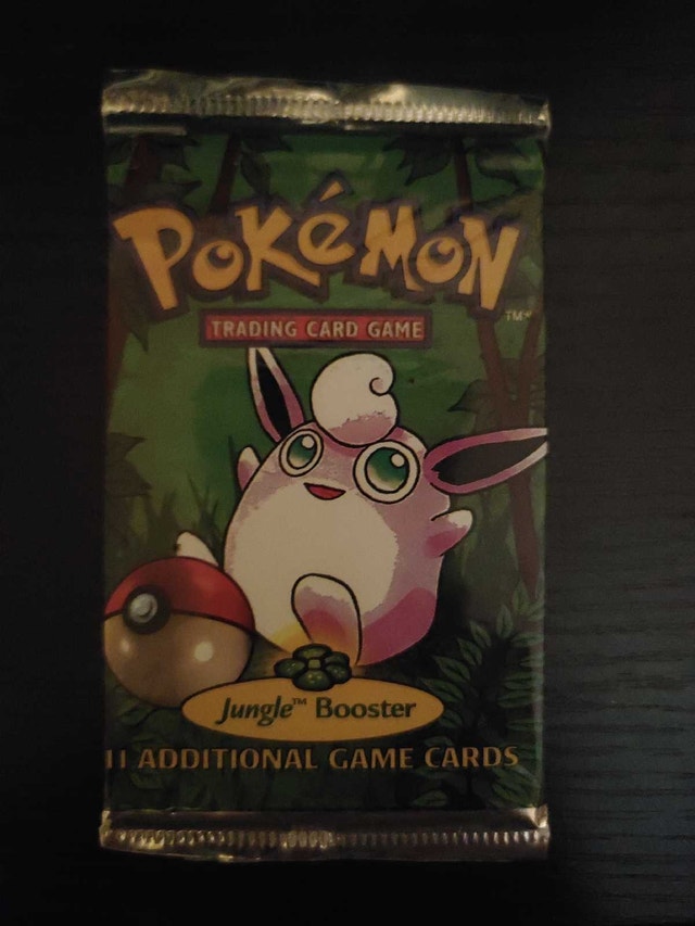 Pokemon Jungle Booster Unopened Unweighed