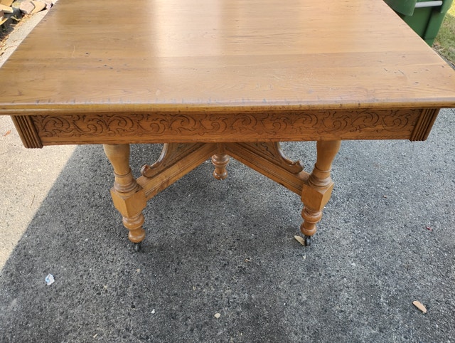 Antique Farmhouse table - photo 2