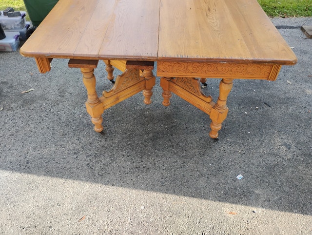 Antique Farmhouse table - photo 3