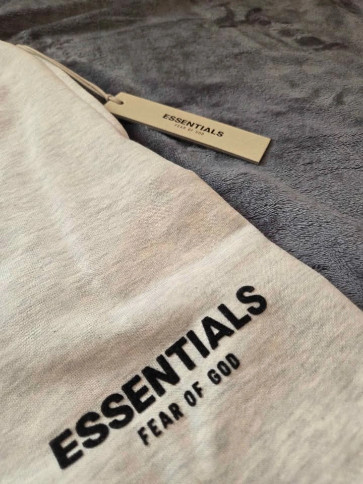 Light Gray Essentials Shorts - photo 3