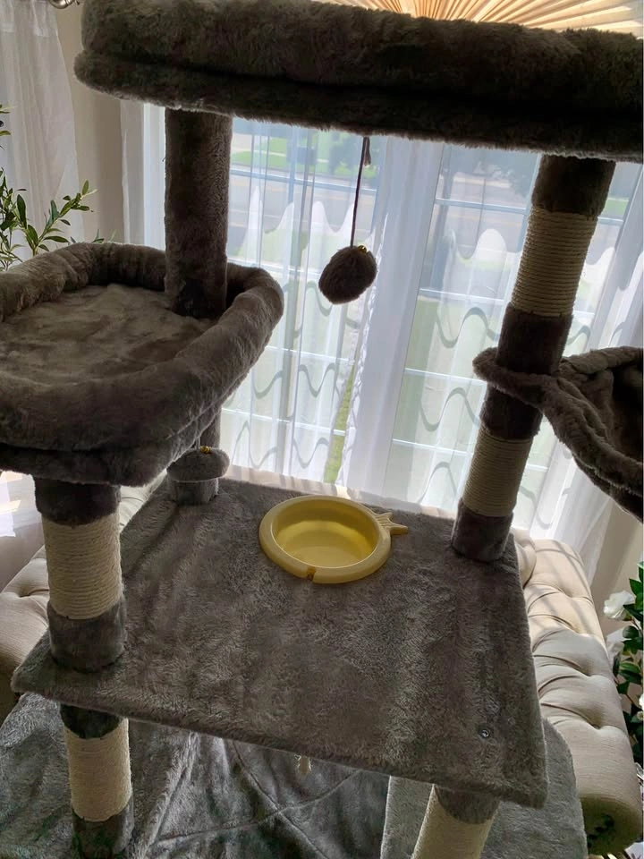 Brand New Heybly 78” Cat Tree Tower – Heavy Duty Cat Condo - photo 4