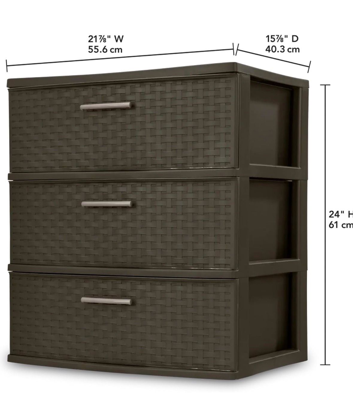 2x 3-drawer cabinet - photo 4