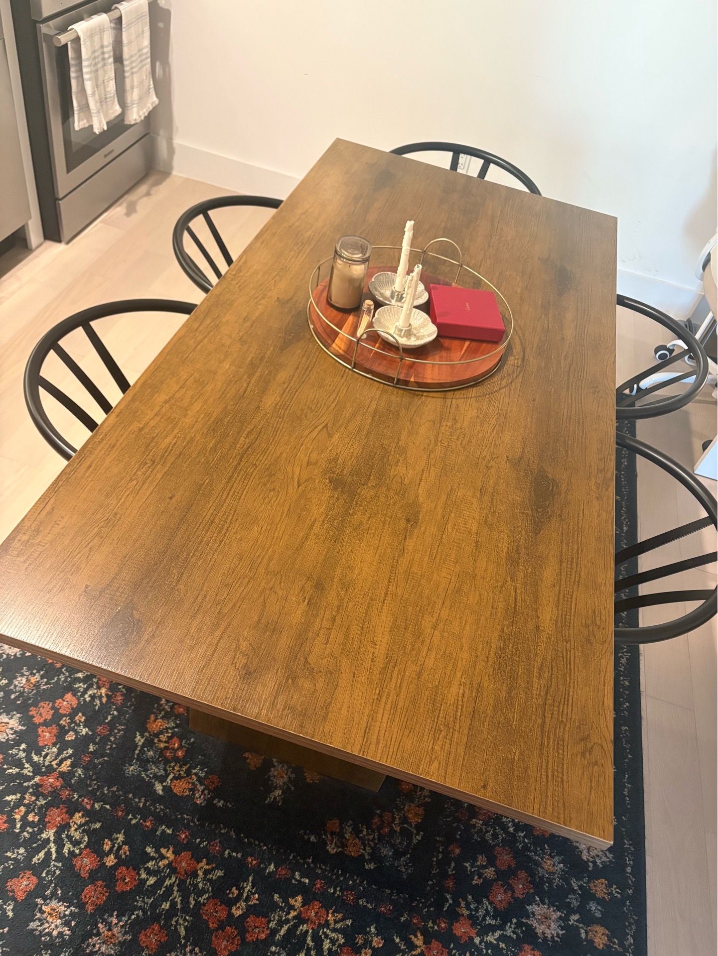 Dining room table - wood - photo 4