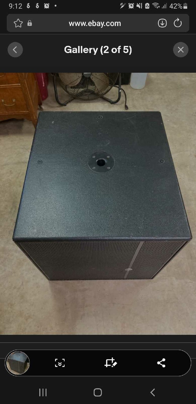Mackie 18 inch passive subwoofer - photo 2