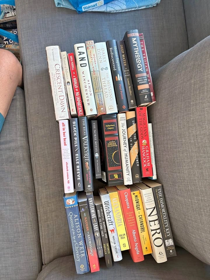Book Lot (Non-Fiction) - History, Mythology, Science, Biography
