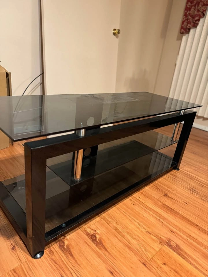 Glass TV Stand - photo 4