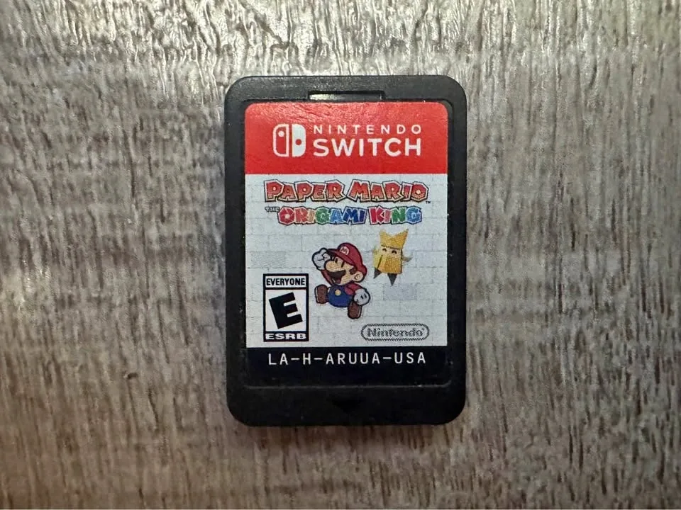 Paper Mario The Origami King Nintendo Switch LOOSE CARTRIDGE *TE