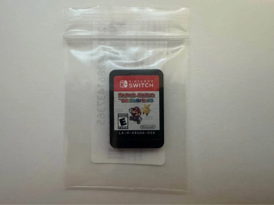 Paper Mario The Origami King Nintendo Switch LOOSE CARTRIDGE *TE - photo 2