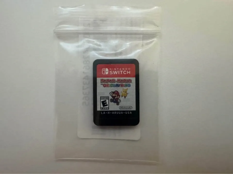 Paper Mario The Origami King Nintendo Switch LOOSE CARTRIDGE *TE - photo 2