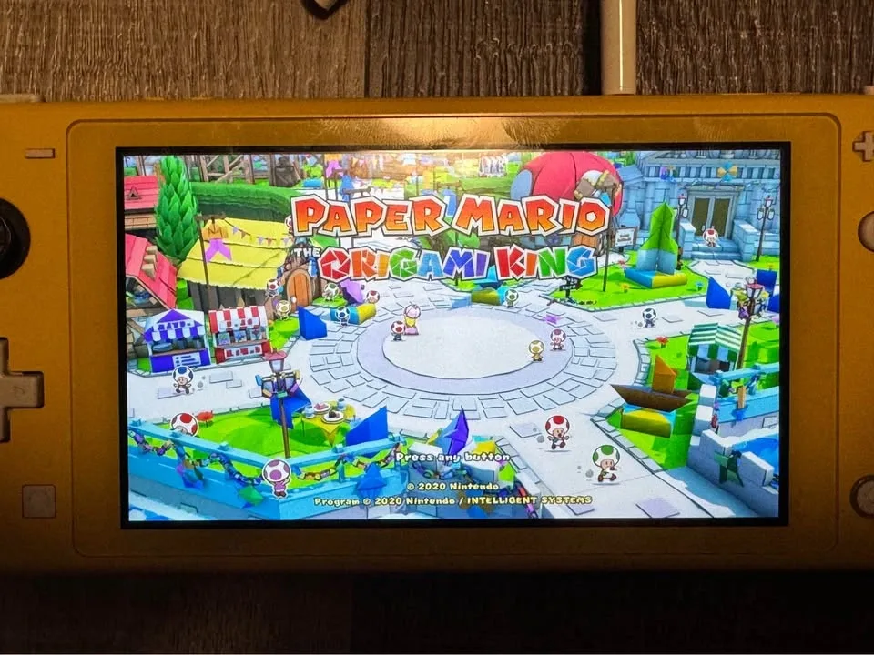 Paper Mario The Origami King Nintendo Switch LOOSE CARTRIDGE *TE - photo 3