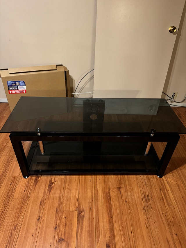 Glass TV Stand - photo 2