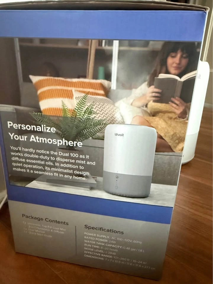 Levoit Dual 100 Humidifier & Diffuser - photo 5