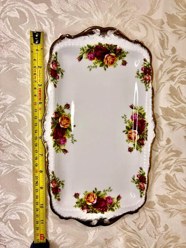Royal Albert Old Country Roses Sandwich Tray - photo 2