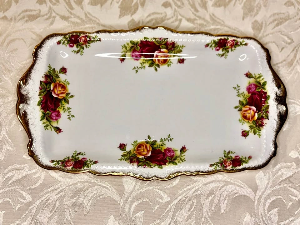 Royal Albert Old Country Roses Sandwich Tray - photo 4