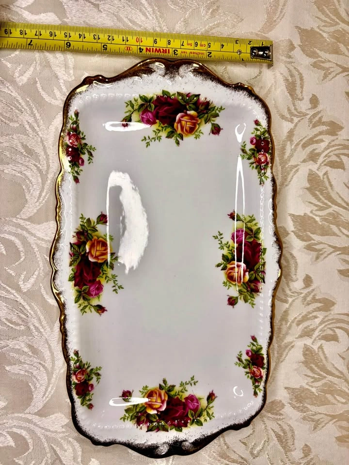 Royal Albert Old Country Roses Sandwich Tray - photo 5