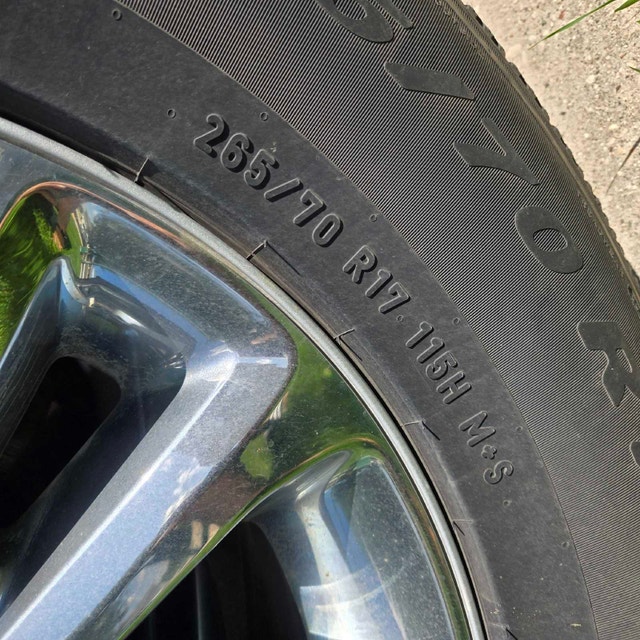 265/70 R17 115H -- TIRES and RIMS - photo 2