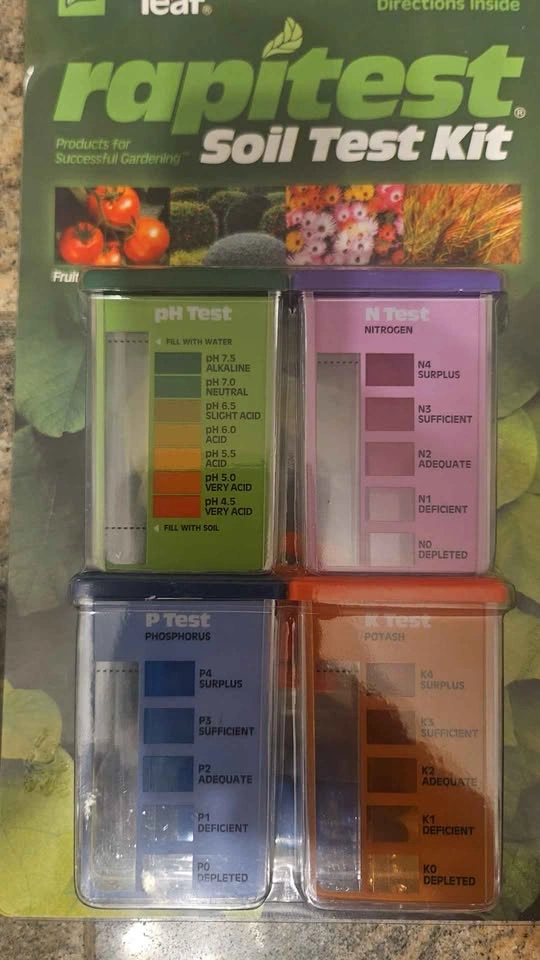 Soil test kit, fruit tree fertilizer and soil acidifier - photo 4