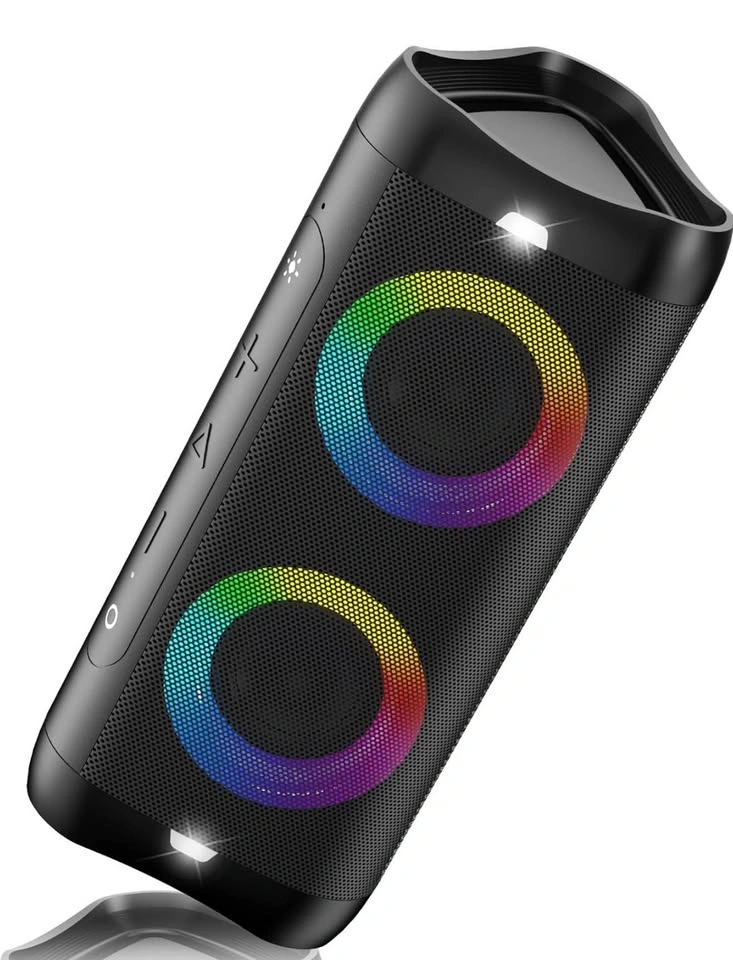 Portable Bluetooth Speaker with Lights - photo 3