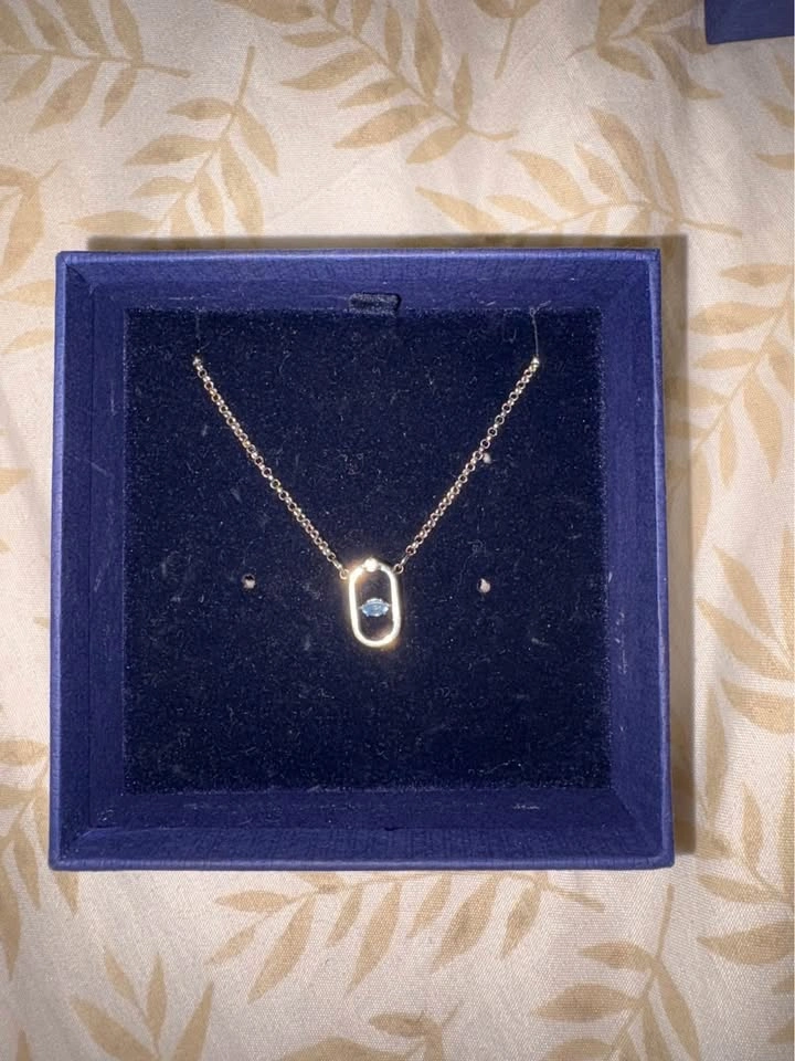 Swarovski round cut necklace - photo 2