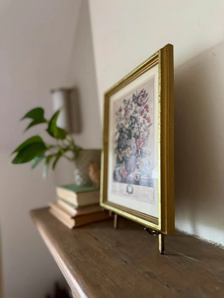 Vintage Framed Furber Botanical Floral Prints (May and August) - photo 3