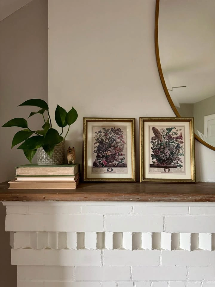 Vintage Framed Furber Botanical Floral Prints (May and August) - photo 5