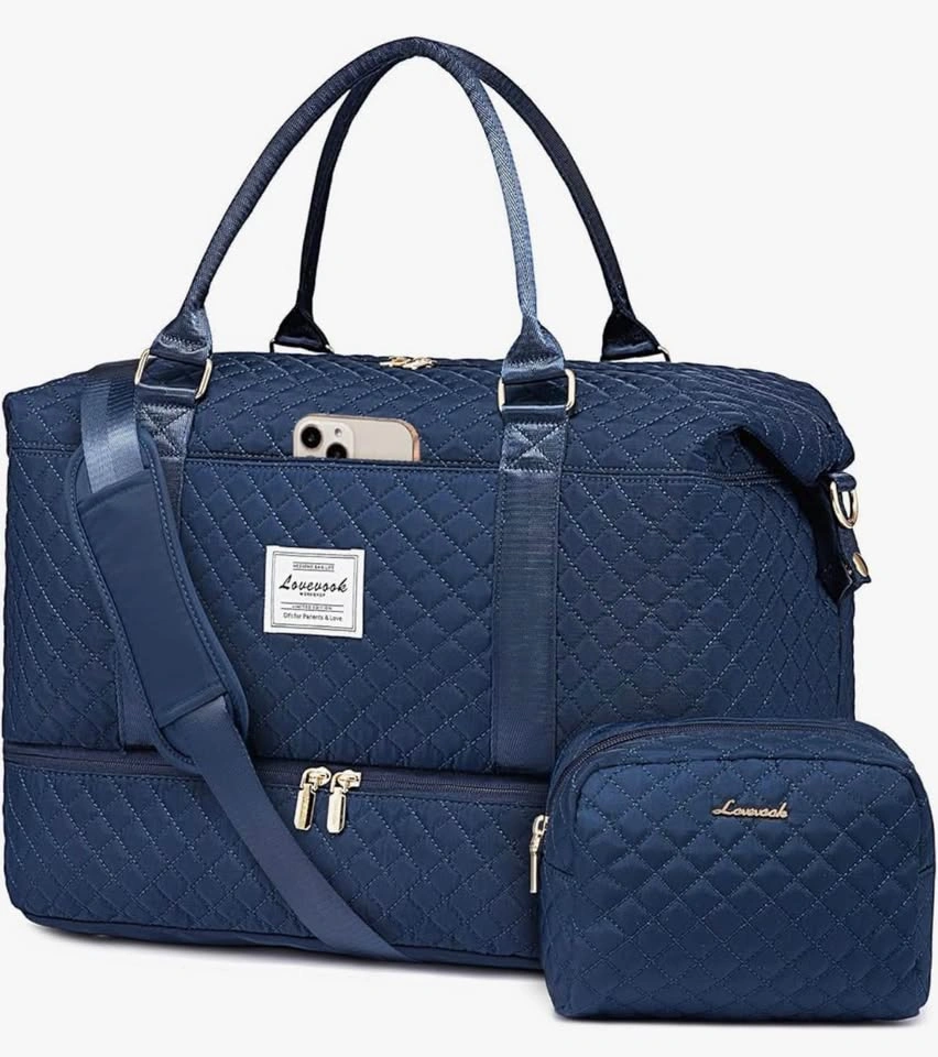 Travel Carry On w/toiletry bag - Navy - photo 2