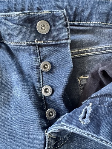 Topman Stretch Denim Skinny Distressed Shorts, Size 30 - photo 2