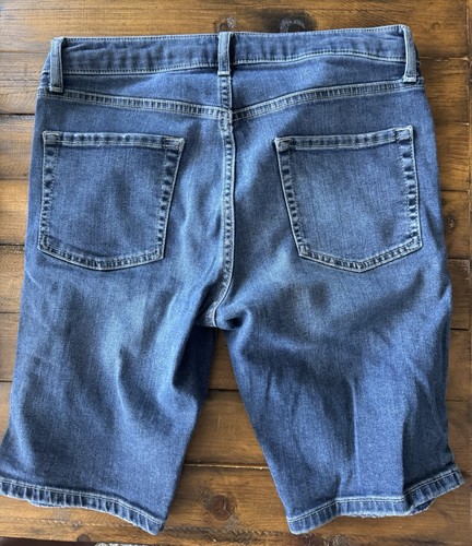 Topman Stretch Denim Skinny Distressed Shorts, Size 30 - photo 3