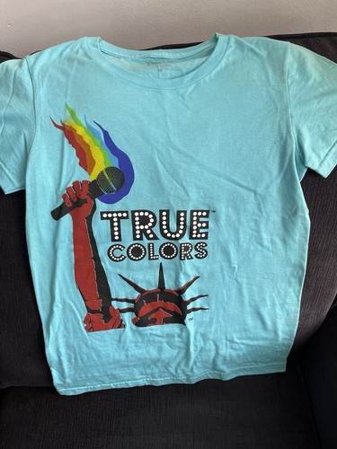 Cyndi Lauper True Colors 2007 World Tour T-Shirt, Child's Med
