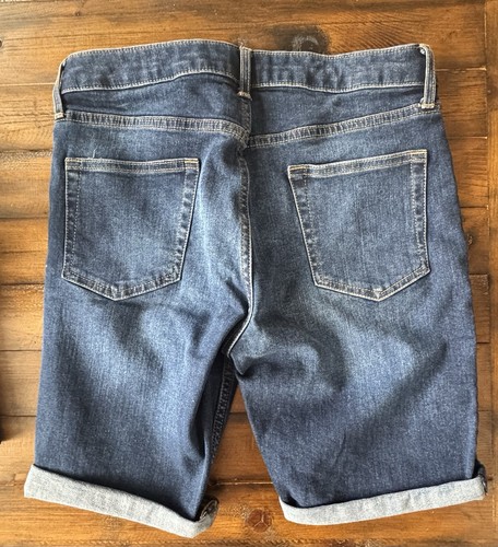 Topman Stretch Skinny Denim Shorts, Men’s, Waist 30 - photo 4