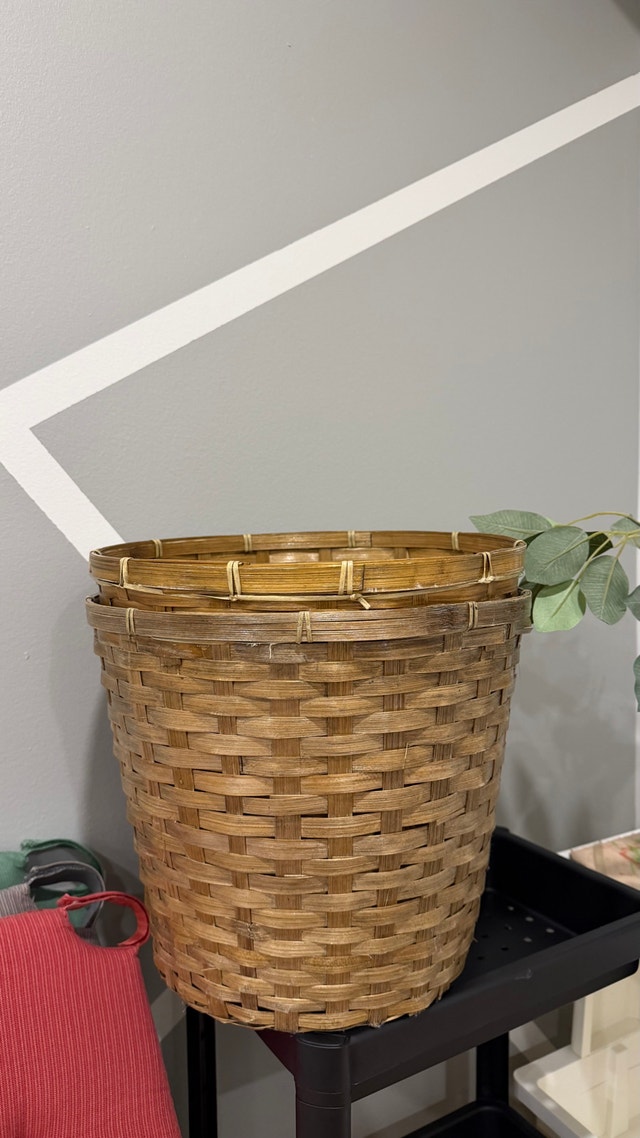 Woven Bamboo Basket